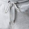 Men’s grey 100% cotton sweatpants with a drawstring waist