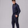 Men's navy 100% cotton sweatsuit