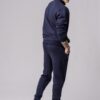 Men’s navy 100% cotton regular-slim fit sweatsuit