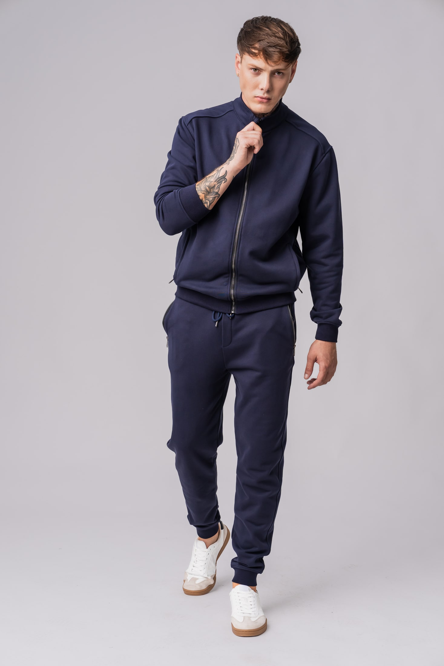 Full-Zip Sweatshirt Jacket