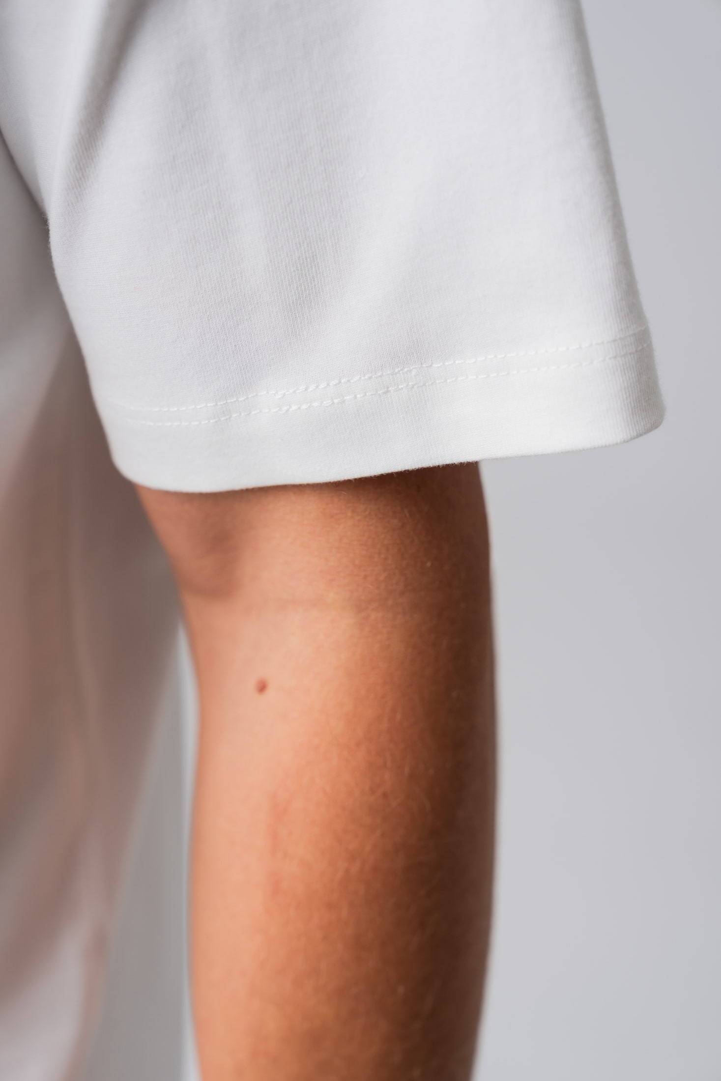 Back to Blu white 100% cotton T-shirt