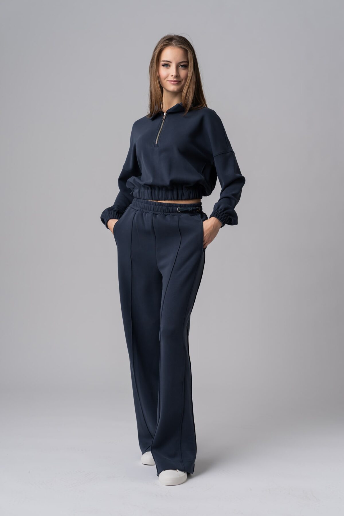 Women’s navy blue sustainable active wear