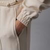 Women’s beige sustainable wide-leg sweatpants