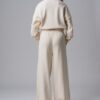 Women’s beige sustainable tracksuit