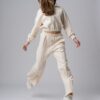Women’s beige sustainable lounge wear