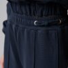 Women’s navy blue sustainable wide-leg sweatpants