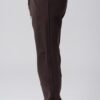 Women’s brown 100% cotton regular fit sweatpants