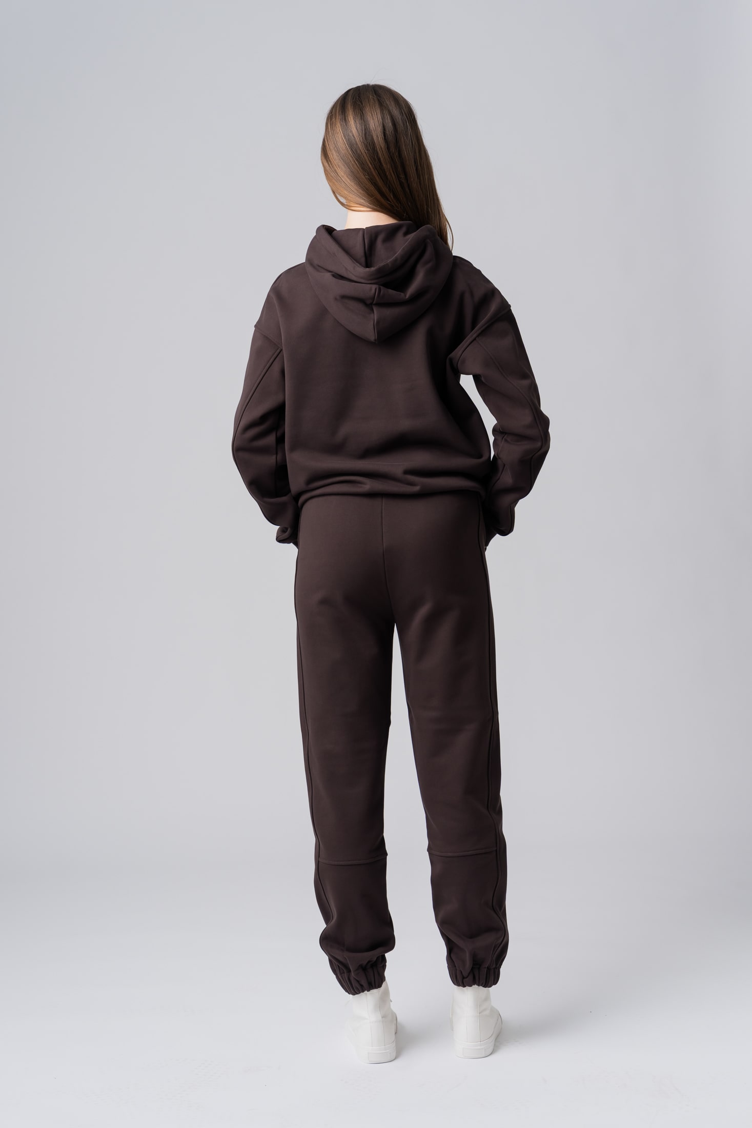 Women’s brown 100% cotton regular fit loungewear