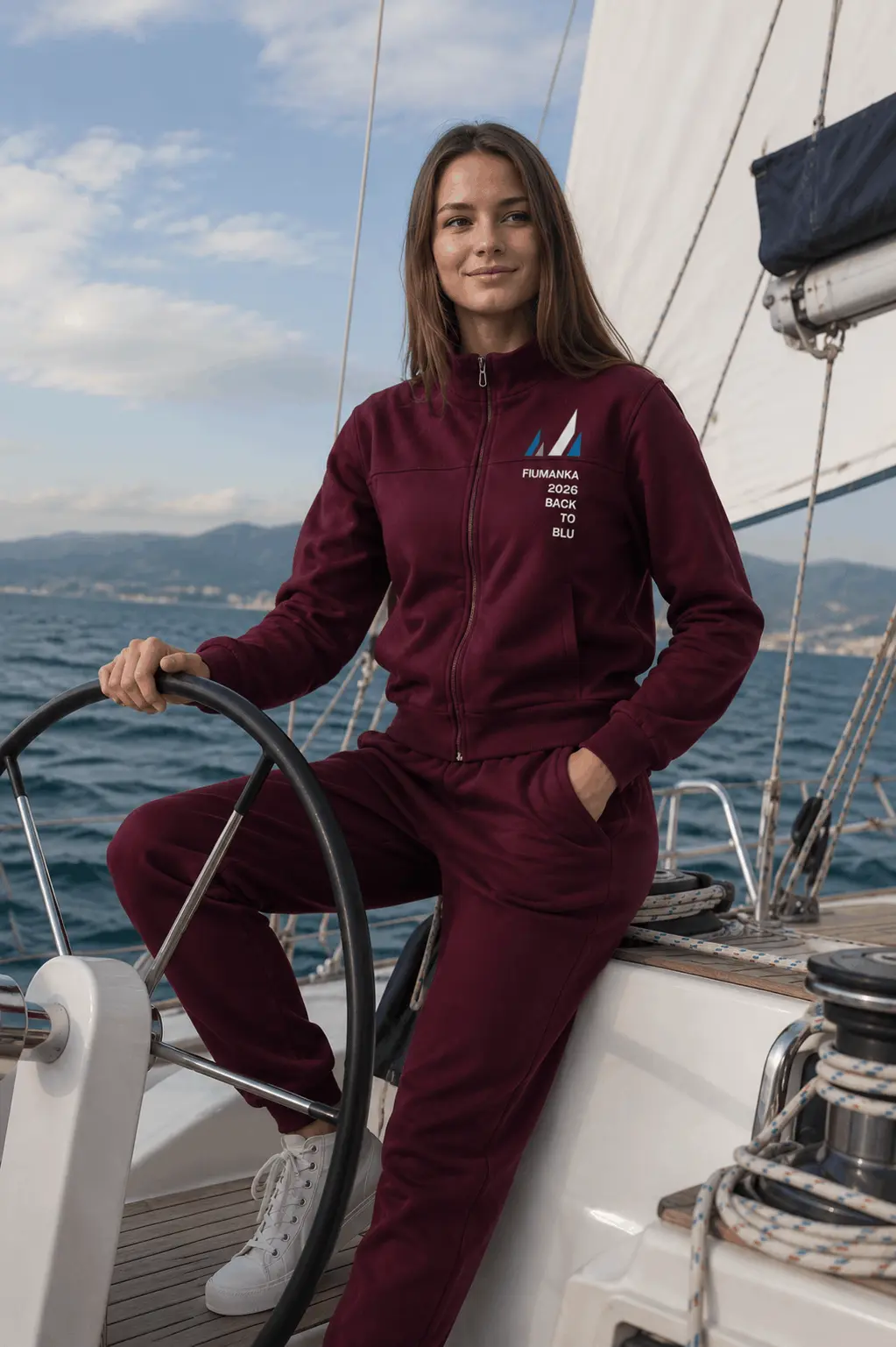 Fiumanka Women's Sweatshirt Jacket