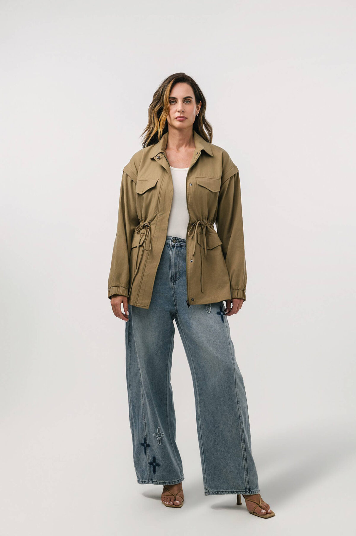 Lightweight Jacket with Adjustable Waist